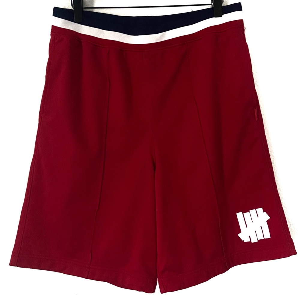 Undefeated Red Basketball Shorts Size Large